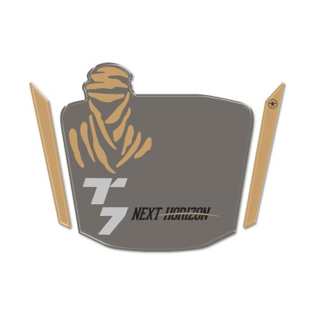 3D Gel sticker Motorcycle windshield protector compatible with Yamaha Tenere 700 2025