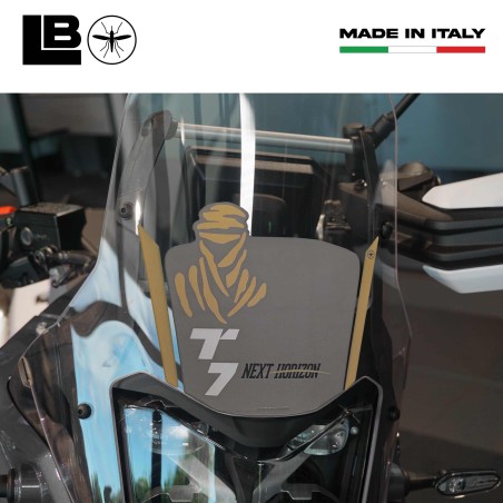 3D Gel sticker Motorcycle windshield protector compatible with Yamaha Tenere 700 2025